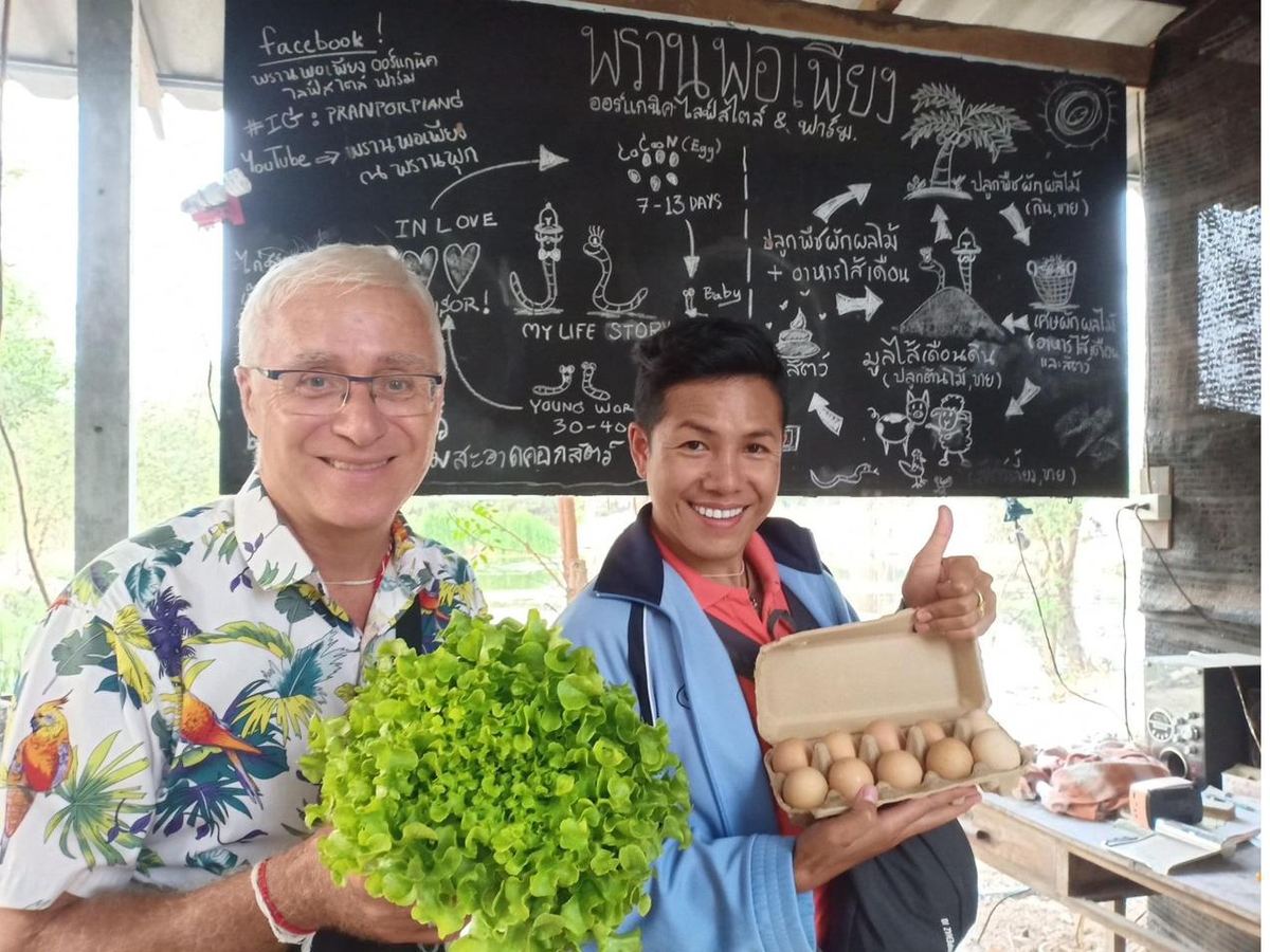 PORPIANG founders sharing the farm's story